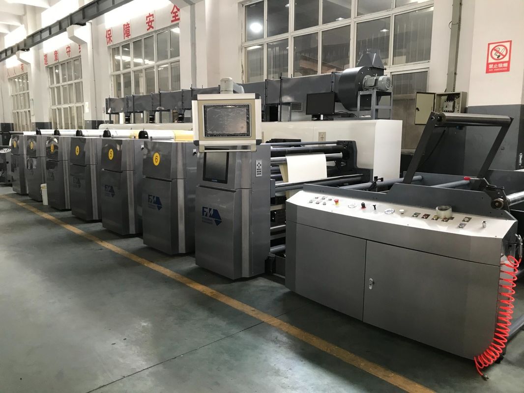 1370mm Max. Web Width Flexographic Printing Machine برای بسته بندی کیسه های کاغذی