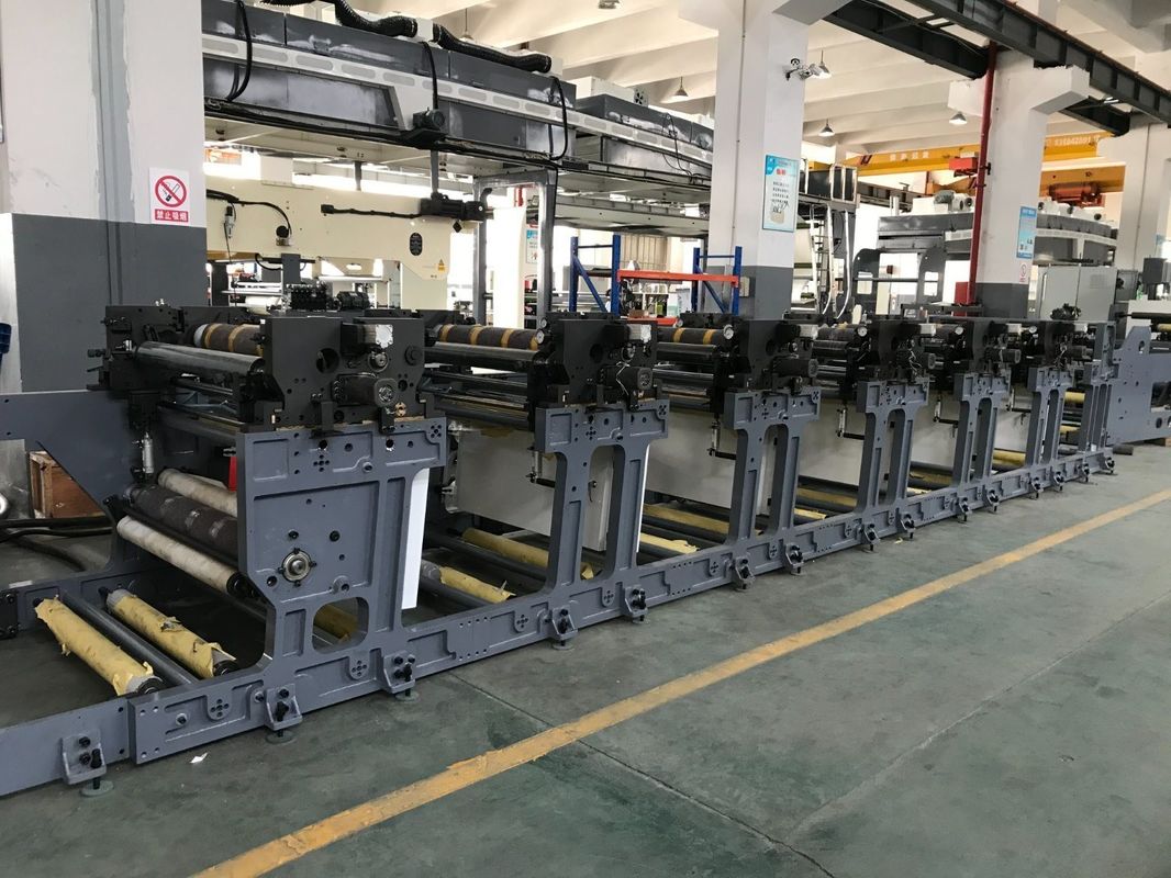 1370mm Max. Web Width Flexographic Printing Machine برای بسته بندی کیسه های کاغذی
