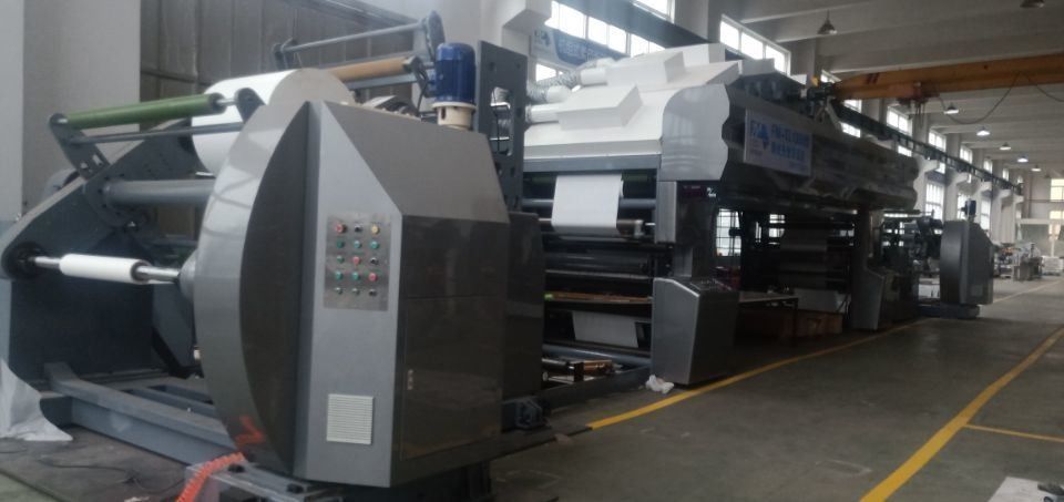 1350mm پهنای لامیناسیون شیمیایی مبتنی بر آب بدون ماشین پوشش پلاستیکی برای کاغذ هنری