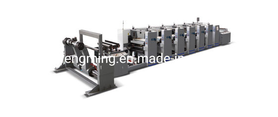 نوع واحد 4/5/6/7/8 رنگ Flexography دستگاه چاپ بسته بندی انعطاف پذیر تایید شده CE
