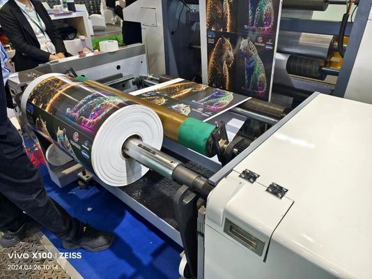 1830mm Max Die Cutting Width Sleeve Type Flexo Printing Machine ماشین چاپ فرسوده